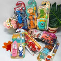 Desipan children's toothbrushes with fun toy car, boat, and animal designs. Soft bristles, ergonomic handles.
