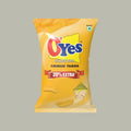 Desipan O'Yes Chinese Tadka Delicious Puffs Namkeen Snacks, 20% extra, light and airy crunchy snack.