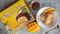 Desipan Orion Choco Pie Real Mango dessert with mango ice cream and fresh mango slices.