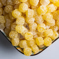 Desipan Lemon Drops Hard Candy Assortment, bright yellow, individually wrapped, classic hard candy.