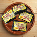 Desipan Punjabi Mango Papads, sweet and tangy traditional Indian snack made with real mango pulp, sugar, and citric acid.