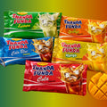 Desipan Thanda Funda refreshing drink tablets in Lemon, Orange, Cola Blue, Mango, and Cola flavors.