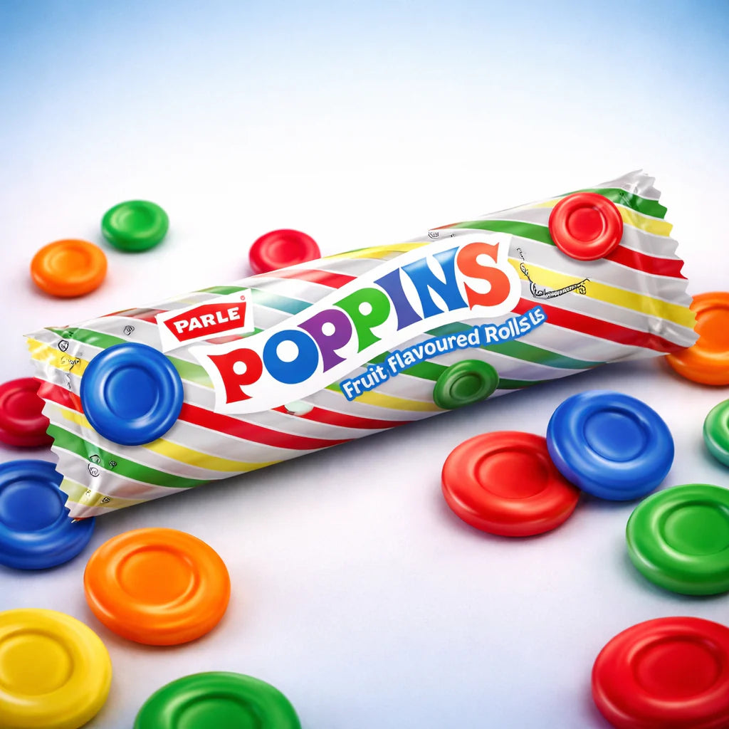 Poppins Colorful Candy | Pack of 10 | Desipan